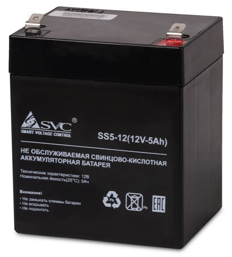 Батарея SVC SS5-12 12В 5 Ач
