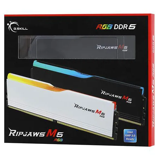 Оперативная память 32 GB kit G.Skill RipJaws M5 RGB F5-6400J3648F16GX2-RM5RK