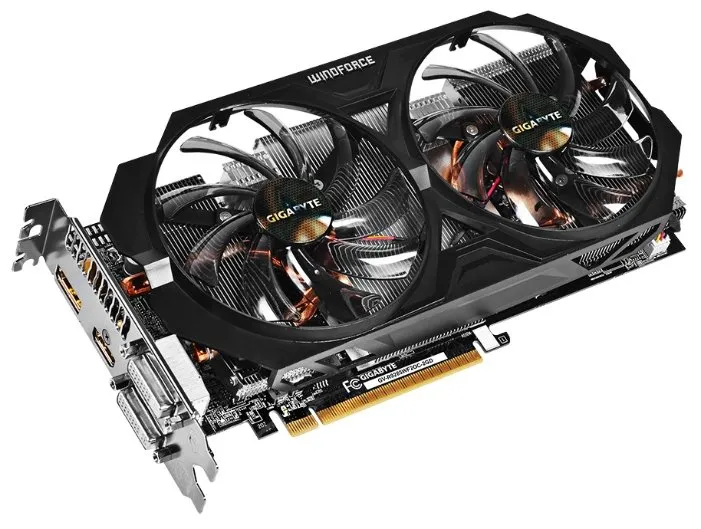 Видеокарта Gigabyte RADEON R9 285 2Gb GV-R9285WF2OC-2GD