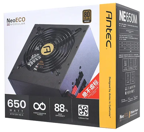 Блок питания Antec Neo ECO NE650M EC
