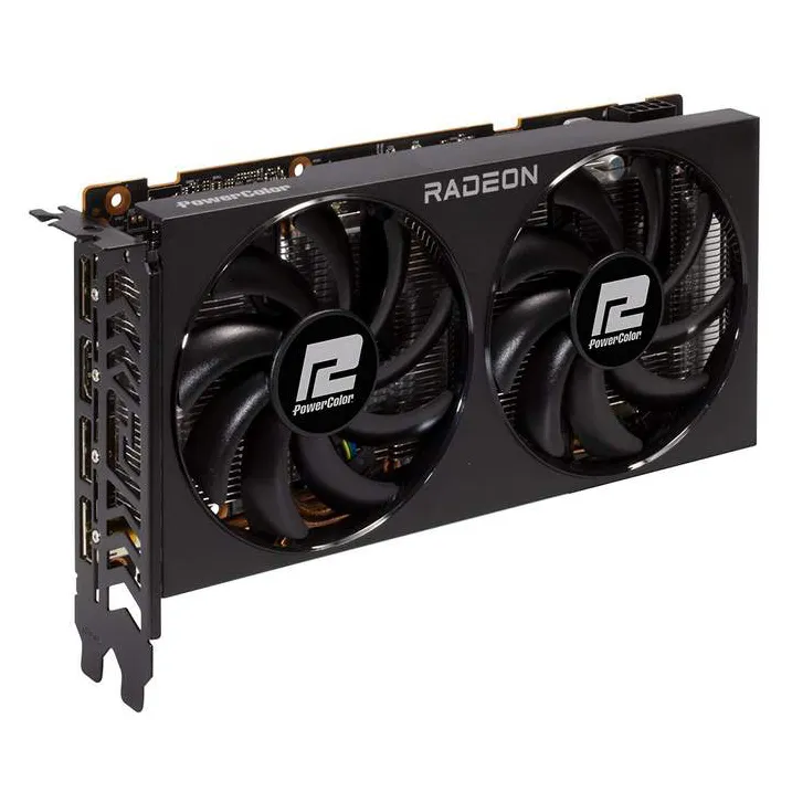 Видеокарта 16 GB PowerColor RX 7600 XT Fighter RX7600XT 16G-F