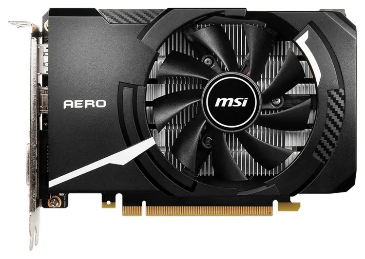 Видеокарта 4 GB MSI GTX 1650 D6 AERO ITX OCV1