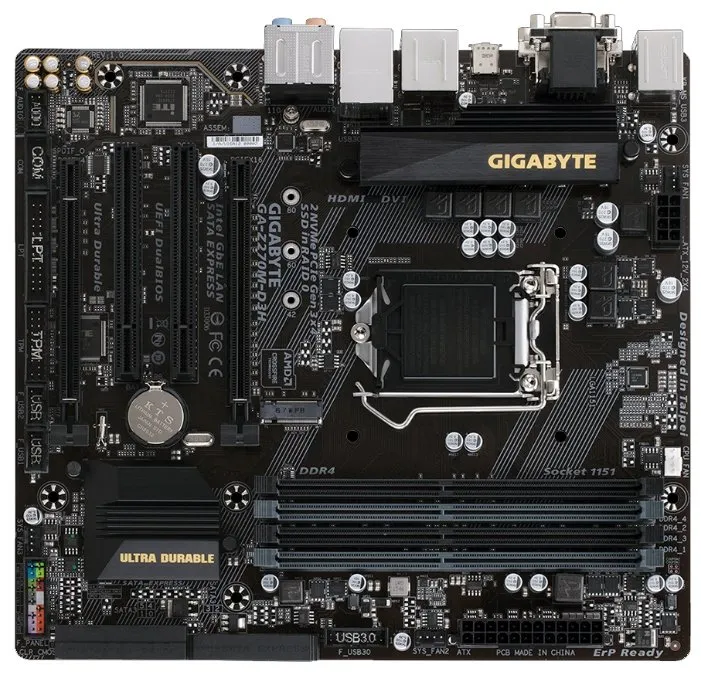 Материнская плата MB Gigabyte GA-Z170M-D3H
