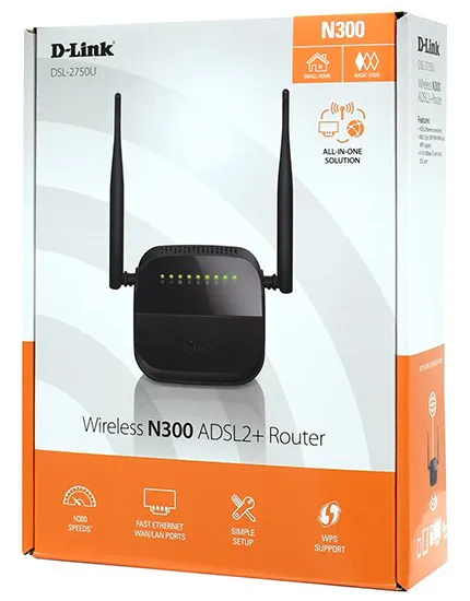 Модем D-Link DSL-2750U