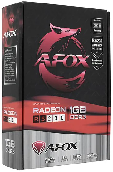 Видеокарта 1 GB Afox R5 230 AFR5230-1024D3L9-V2