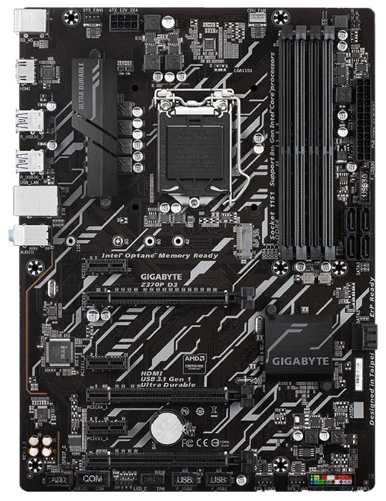 Материнская плата Gigabyte Z370P D3