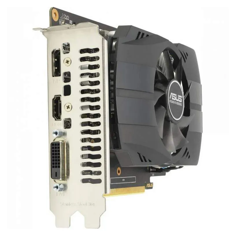 Видеокарта 4Gb ASUS GTX1650 PH-GTX1650-O4GD6-P-EVO