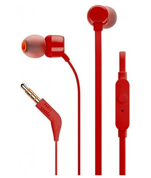 Наушники JBL T110 Red