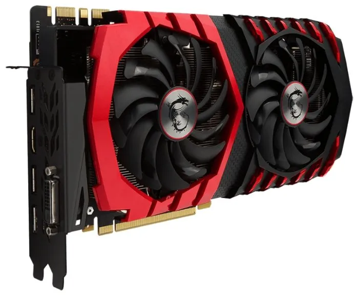 Видеокарта MSI GeForce GTX 1070 GAMING X