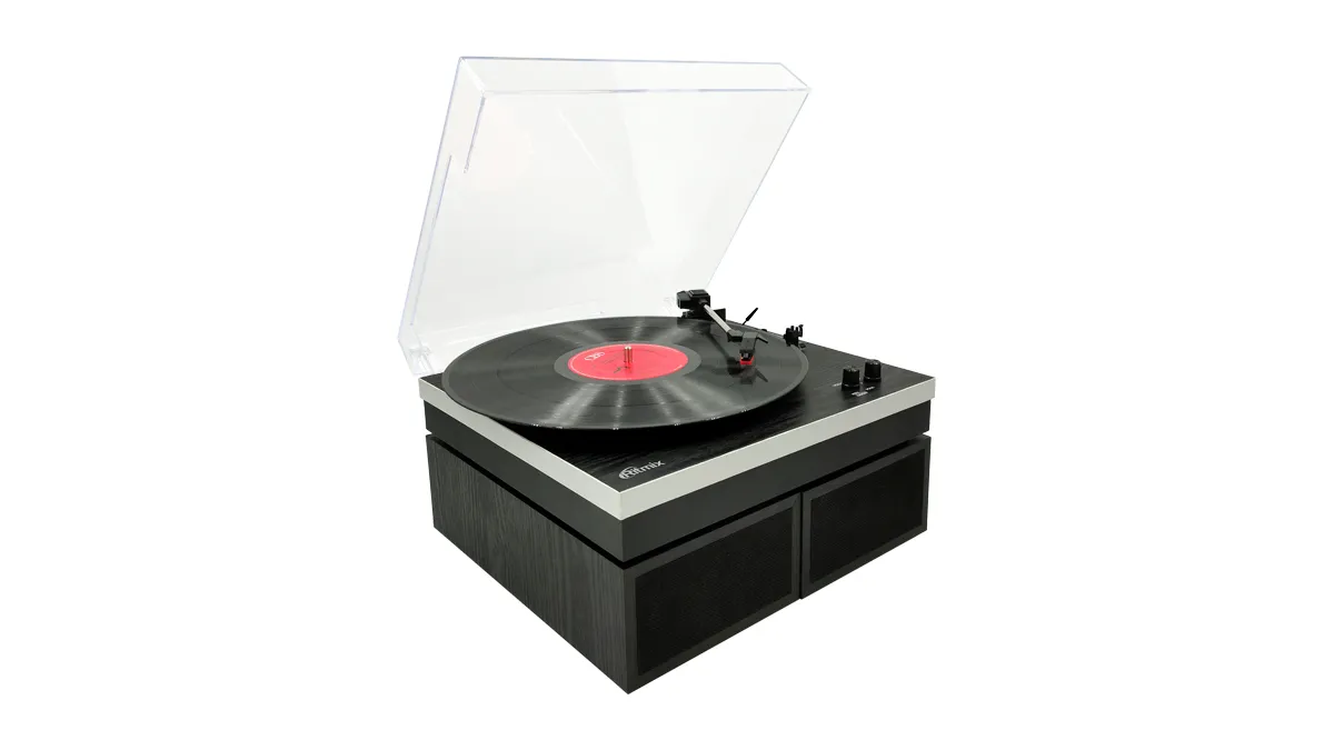 Проигрыватель виниловых пластинок RITMIX LP-380B Black wood