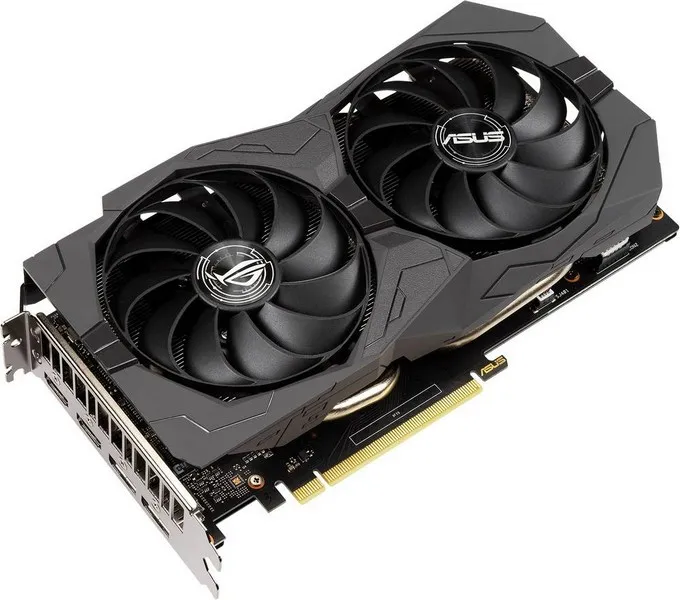 Видеокарта 4Gb Asus GTX1650 ROG-STRIX-GTX1650-A4GD6-GAMING