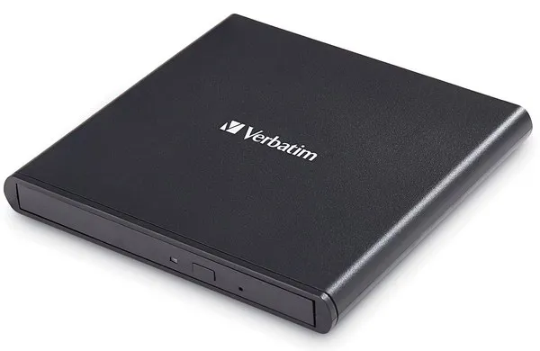 Оптический привод Verbatim Usb-C 3,2 черный