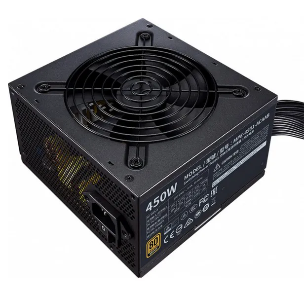 Блок питания CoolerMaster MWE 450 BRONZE V2 MPE-4501-ACAAB-EU