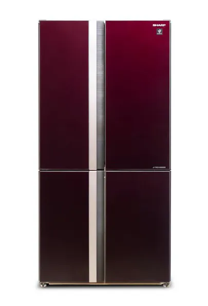 Холодильник Sharp SJGX98PRD Red/Glass