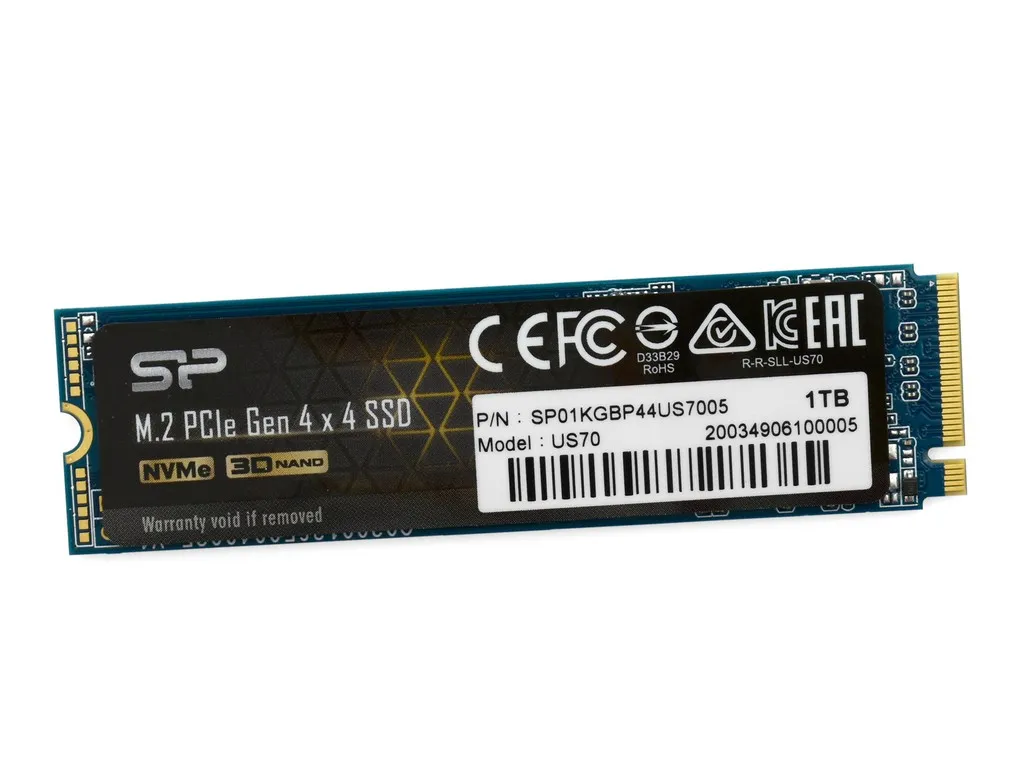SSD M.2 PCIe 1 TB Silicon Power US70 SP01KGBP44US7005
