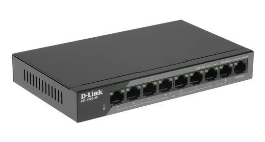 Коммутатор D-Link DSS-100E-9P/A1A