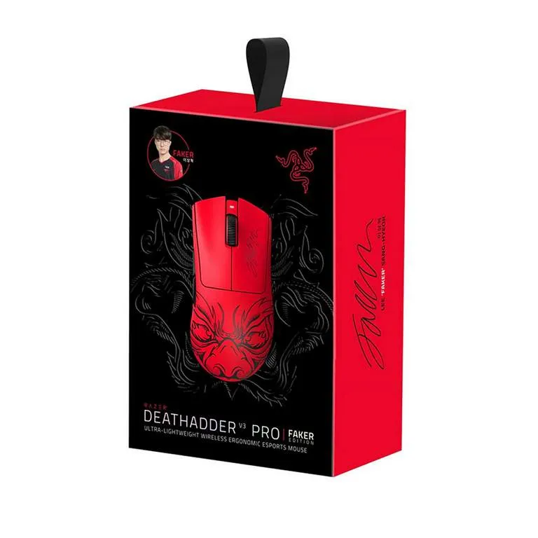 Компьютерная мышь Razer DeathAdder V3 Pro - Faker Edition RZ01-04630400-R3M1