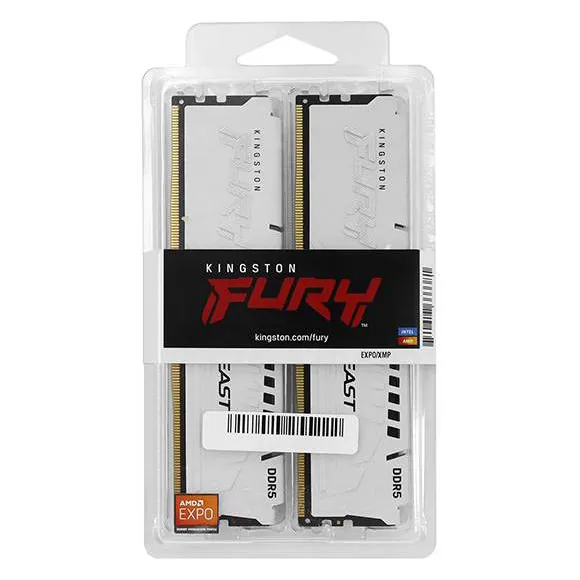 Оперативная память 32 GB kit Kingston Fury Beast KF560C30BWEK2-32