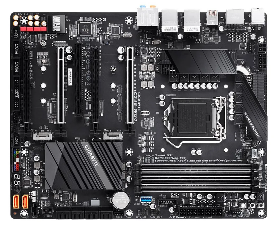 Материнская плата Gigabyte C246-WU4