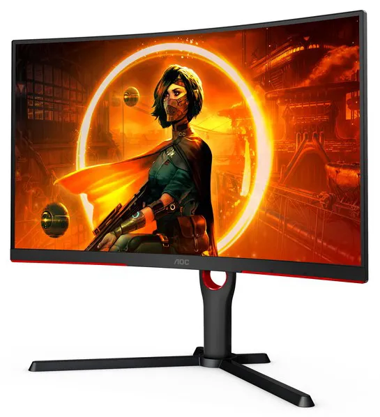 Монитор 27" AOC C27G3U/BK