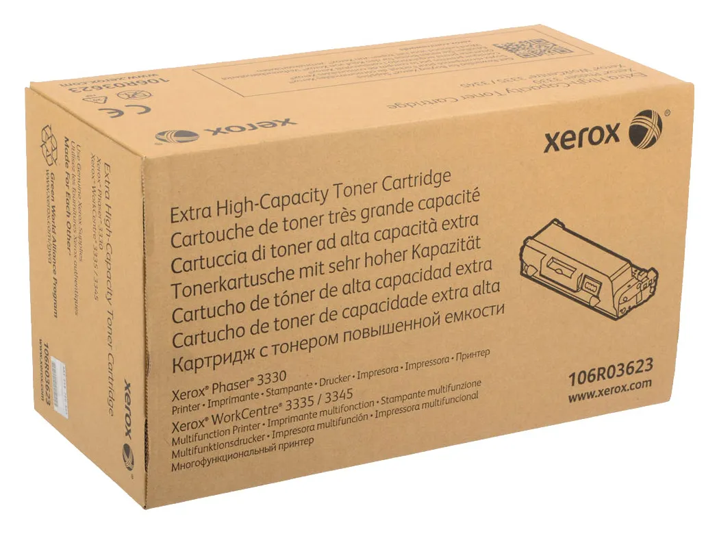 Тонер-картридж повышенной емкости Xerox 106R03623