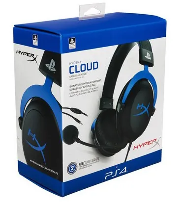 Гарнитура HyperX Cloud Gaming Headset - Blue for PS4 4P5H9AM#ABB