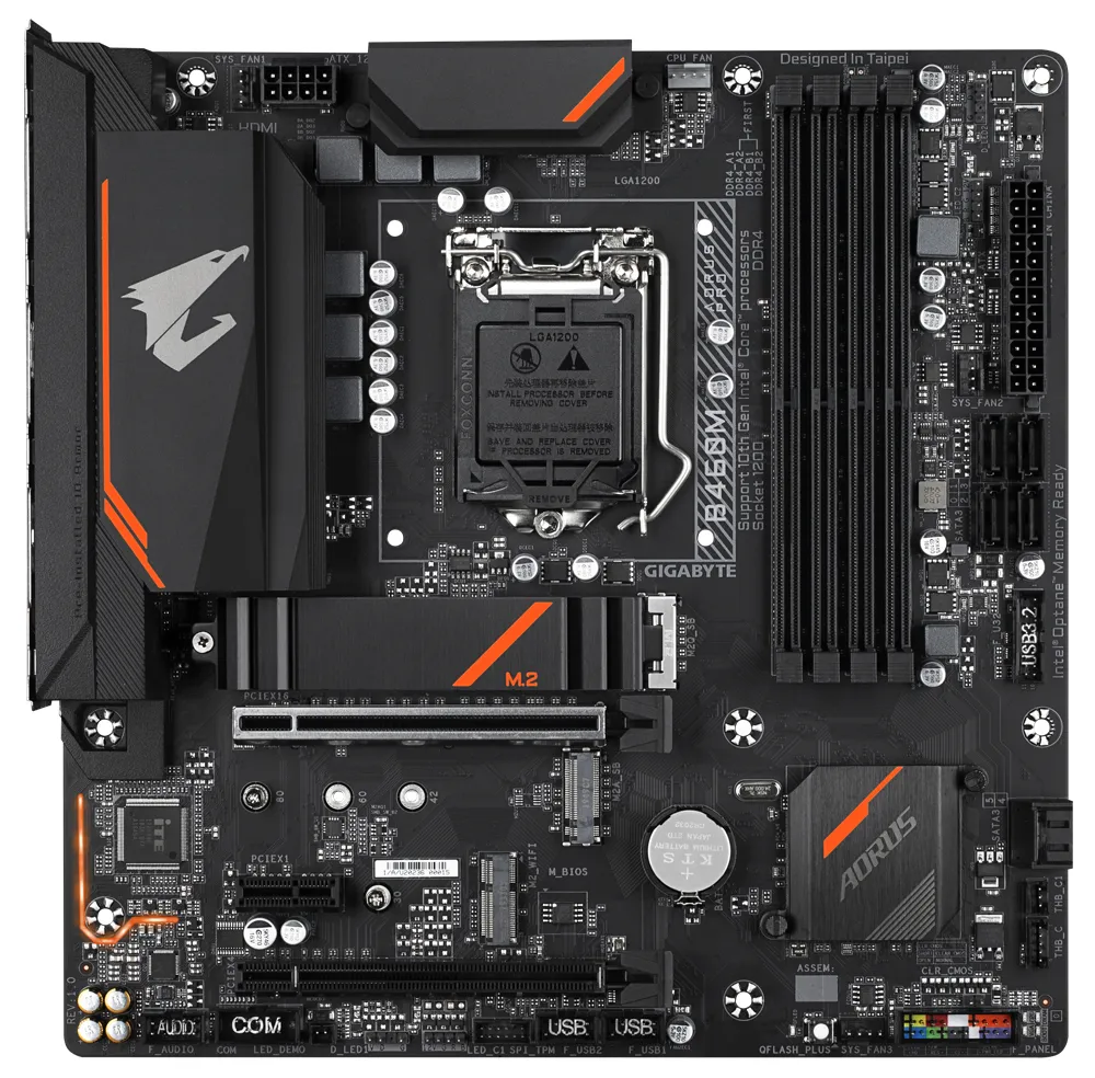 Материнская плата GIGABYTE B460M AORUS PRO