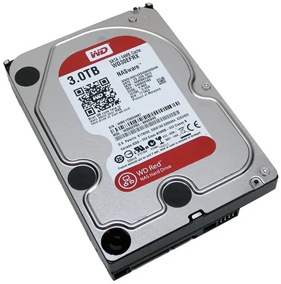 Жесткий диск 3000ГБ WD Red WD30EFRX