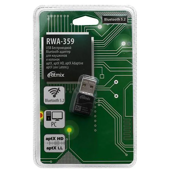 Bluetooth USB adapter Ritmix RWA-359