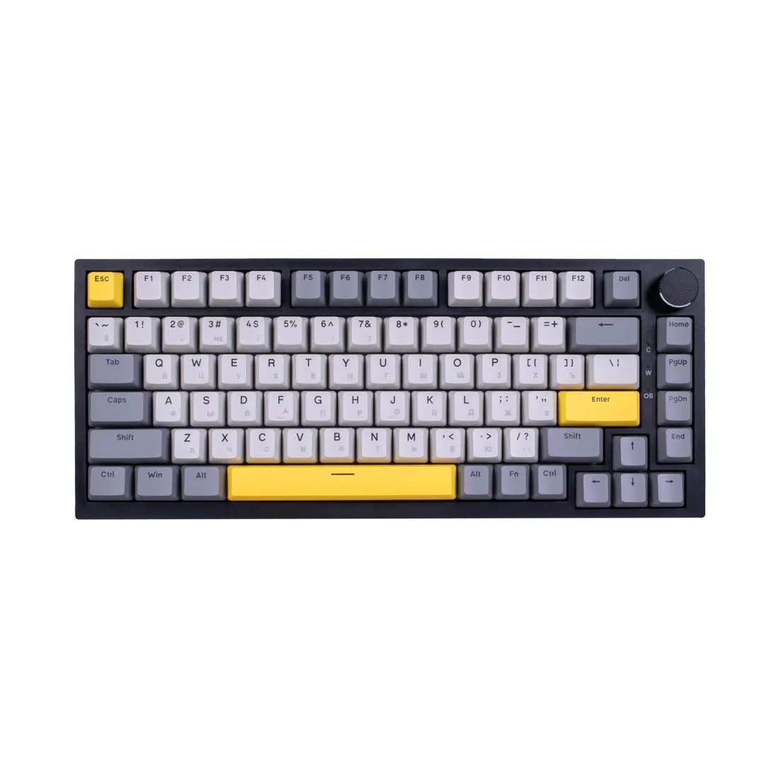 Клавиатура Ajazz AK820 Moon Switch Белый