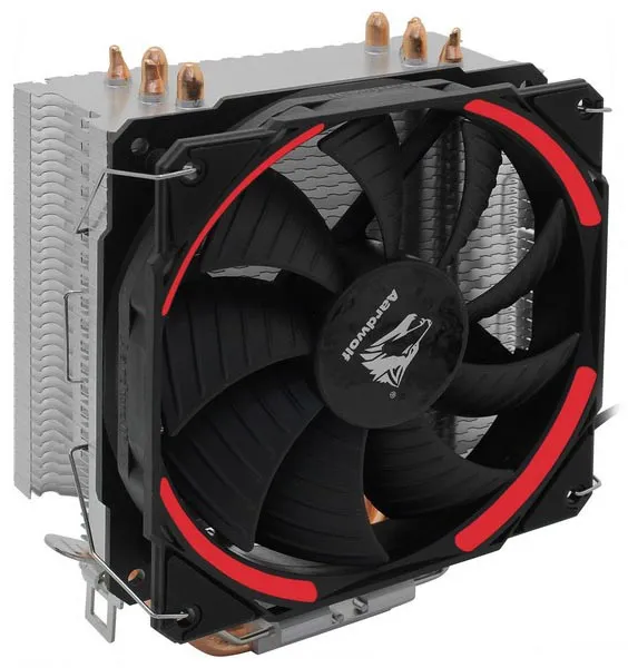 Кулер для процессора Aardwolf SERENITY 460 RED