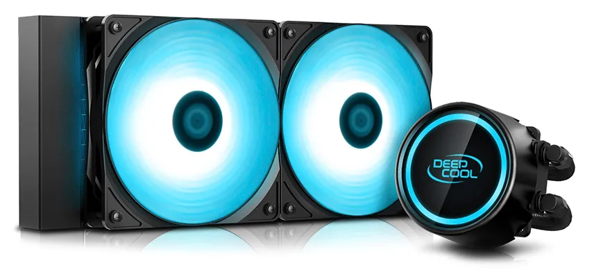 Водяное охлаждение Deepcool GAMMAXX L240 V2 DP-H12RF-GL240V2