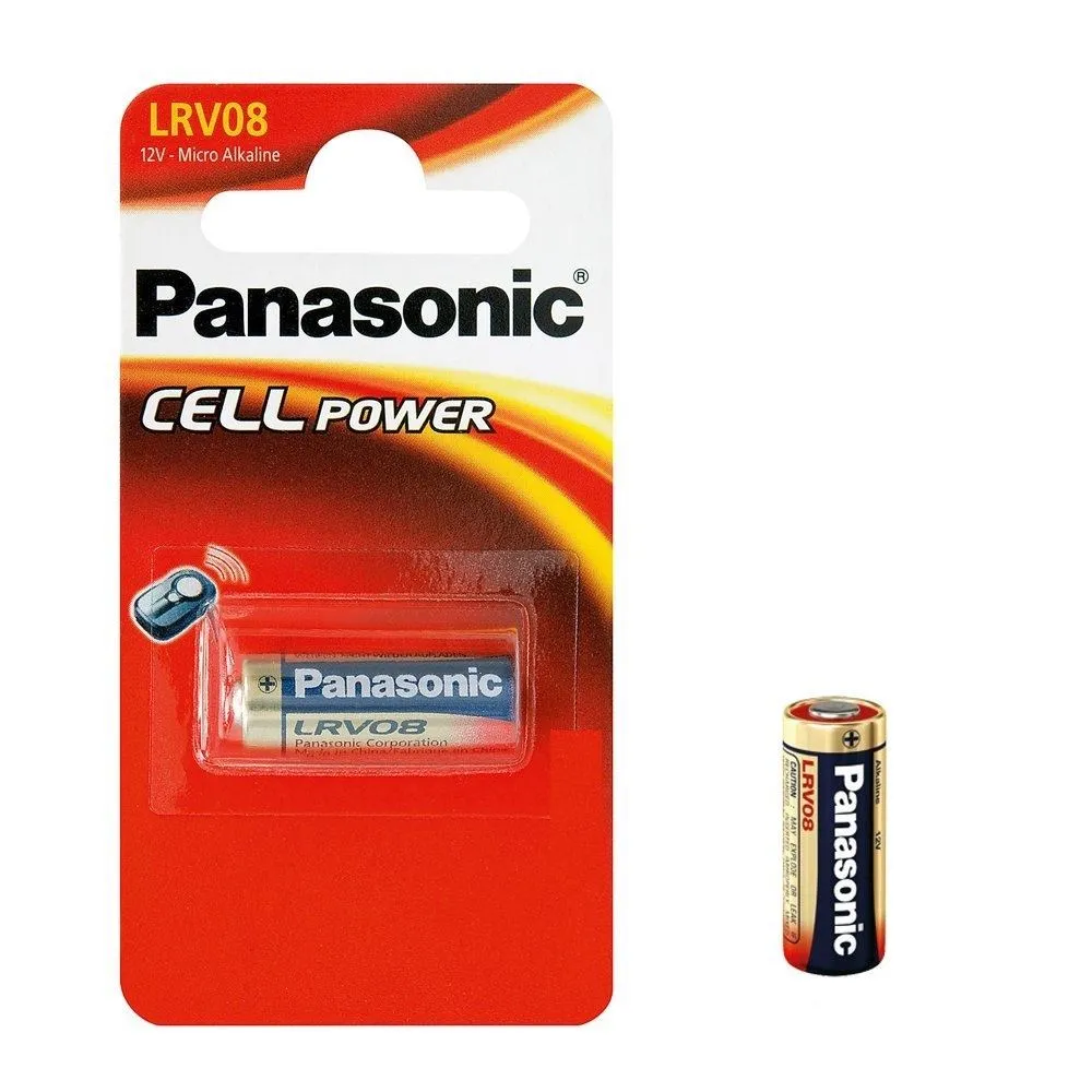 Батарейка дисковая литиевая PANASONIC LRV08/1B