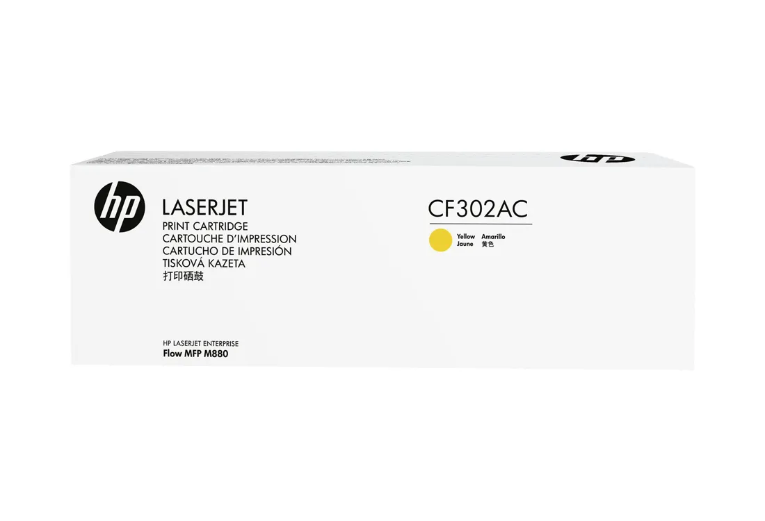 Картридж HP Europe CF302AC лазерный желтый