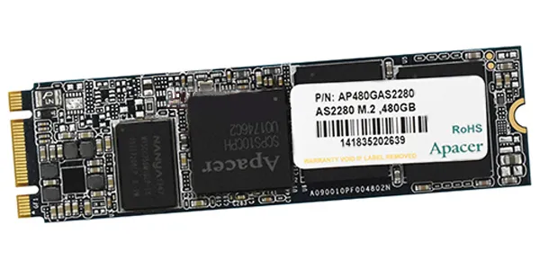 SSD накопитель 480 GB Apacer AS2280  AP480GAS2280-1