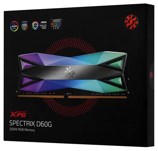 Оперативная память 16 GB kit ADATA XPG SPECTRIX D60G RGB AX4U32008G16A-DT60