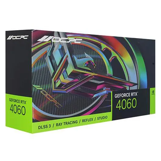 Видеокарта 8 GB OCPC RTX 4060 OCVN4060G8D6ATW
