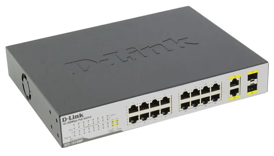 Коммутатор D-Link DES-1018MP/A1A