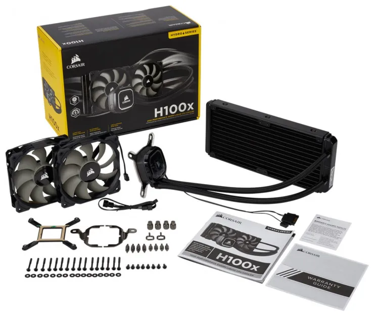 Водяное охлаждение Corsair H100x CW-9060040-WW