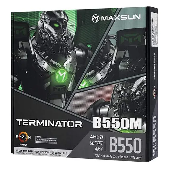 Материнская плата MaxSun Terminator B550M V2 D4
