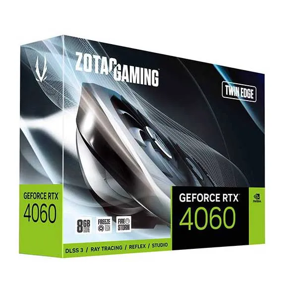 Видеокарта 8 GB ZOTAC GAMING RTX 4060 TE ZT-D40600E-10M