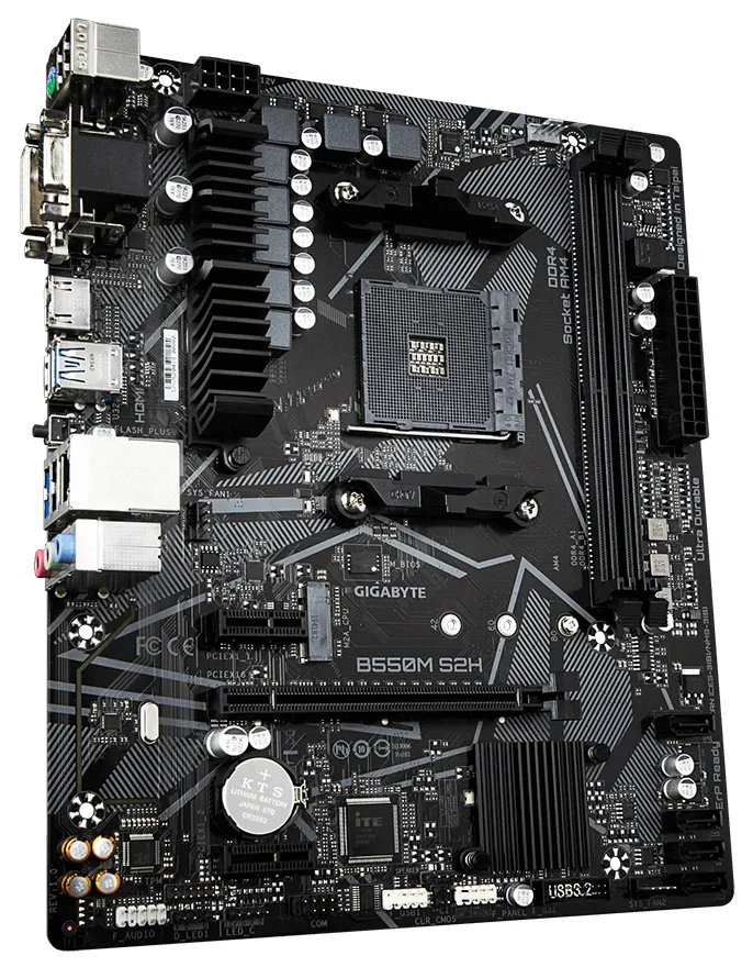 Материнская плата GIGABYTE B550M S2H