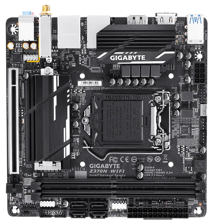 Материнская плата Gigabyte Z370N WIFI