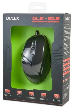 Компьютерная мышь Delux DLM-612OUB