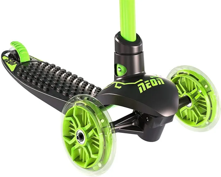 САМОКАТ NEON GLIDER GREEN 4L/13L CL 2PK