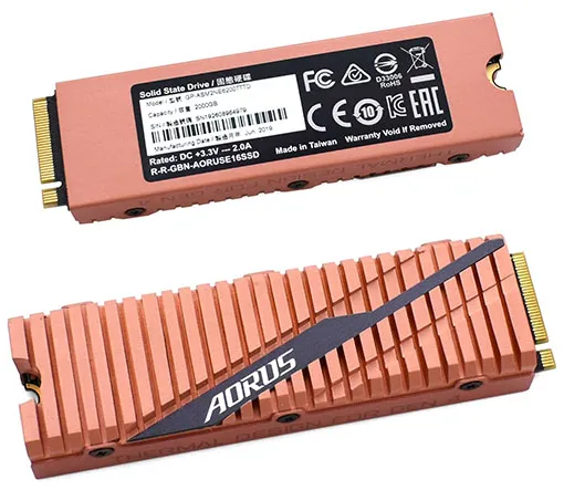 SSD накопитель 2 TB Gigabyte AORUS GP-ASM2NE6200GTTTD M.2 PCIe