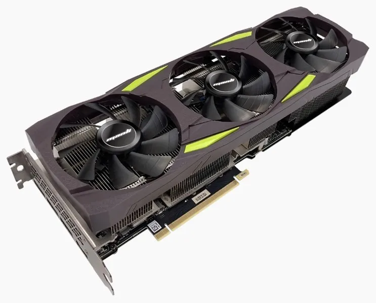 Видеокарта Manli PCI-E NVIDIA RTX3080Ti 12GB GDDR6X 384-bit, HDMI, 3 x DP