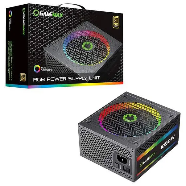 Блок питания 1050W Gamemax RGB1050 PRO 5.0