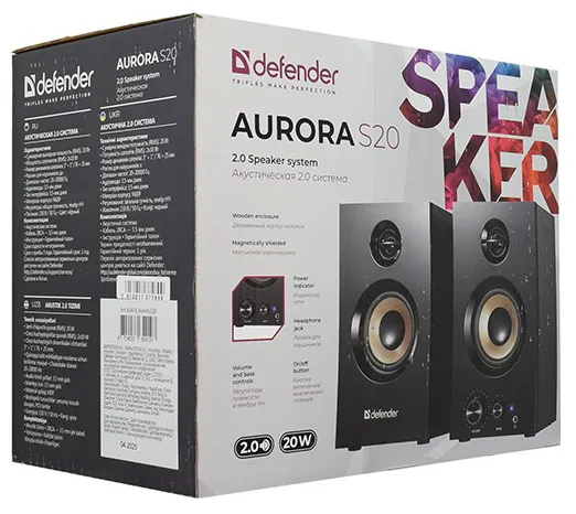 Акустическая система Defender Aurora S20 Black