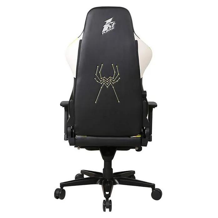 Игровое компьютерное кресло 1stPlayer Duke Black/White/Yellow